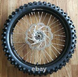 NEW 17 22 Honda CRF450R Front Wheel Complete OEM Rim Hub Tire Rotor 450R 450RX