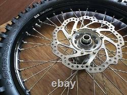 NEW 17 22 Honda CRF450R Front Wheel Complete OEM Rim Hub Tire Rotor 450R 450RX