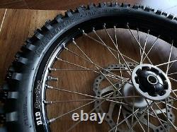 NEW 17 22 Honda CRF450R Front Wheel Complete OEM Rim Hub Tire Rotor 450R 450RX