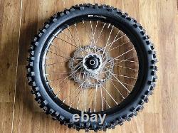 NEW 17 22 Honda CRF450RX Front Wheel Complete OEM Rim Hub Tire Rotor CRF 450RX