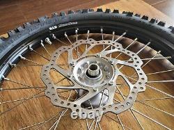 NEW 17 22 Honda CRF450RX Front Wheel Complete OEM Rim Hub Tire Rotor CRF 450RX