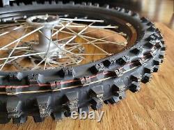 NEW 17 22 Honda CRF450RX Front Wheel Complete OEM Rim Hub Tire Rotor CRF 450RX