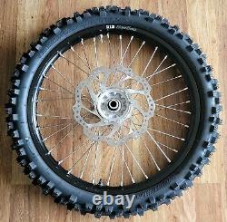 NEW 17 22 Honda CRF450RX Front Wheel Complete OEM Rim Hub Tire Rotor CRF250RX