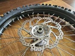 NEW 17 22 Honda CRF450RX Front Wheel Complete OEM Rim Hub Tire Rotor CRF250RX