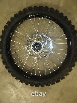 NEW 2022 Honda CRF450r-s oem DID complete front wheel rim brake rotor tire 250r