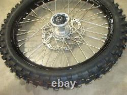 NEW 2022 Honda CRF450r-s oem DID complete front wheel rim brake rotor tire 250r