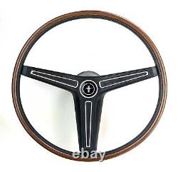 NEW COMPLETE 1970 1973 Mustang Deluxe Rim Blow Steering Wheel Complete