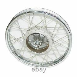 NEW COMPLETE FRONT WHEEL RIM WITH HUB FOR ROYAL ENFIELD 143966 @Vi