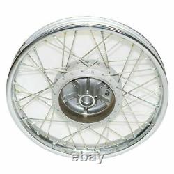 NEW COMPLETE FRONT WHEEL RIM WITH HUB FOR ROYAL ENFIELD 143966 @Vi