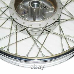 NEW COMPLETE FRONT WHEEL RIM WITH HUB FOR ROYAL ENFIELD 143966 @Vi