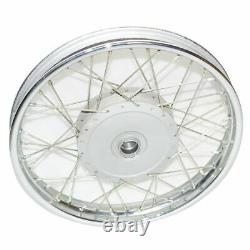 NEW COMPLETE FRONT WHEEL RIM WITH HUB FOR ROYAL ENFIELD 143966 @Vi