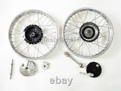 New 19 Complete Wheel Rim Pair Fit For BSA Enfield