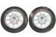 New 2 Complete Front Rear 16 36 Holes Wheel Rim With Tyre Tube Fits For Jawa
