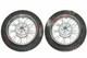 New 2 Complete Front Rear 16 36 Holes Wheel Rim With Tyre Tube Fits For Jawa