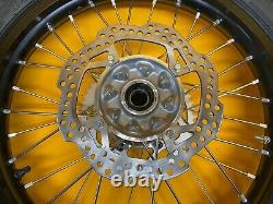 New 2021-2022 Crf450r Crf 450rx Oem DID 19 Rear Wheel Complete Rim Hub Dunlop