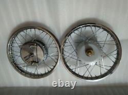 New Fit for Royal Enfield Front and Rear Wheel Rim Complete 17 Inch 36 spokes