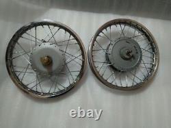 New Fit for Royal Enfield Front and Rear Wheel Rim Complete 17 Inch 36 spokes