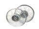 New For Royal Enfield Complete Pair Steel Wheel Rim Set Wm2-19