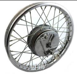 New Royal Enfield Complete Front Wheel Rim 19 & 40 Holes With Drum Plate