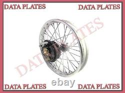 New Royal Enfield Complete Rear Wheel Rim 19'' (complete)