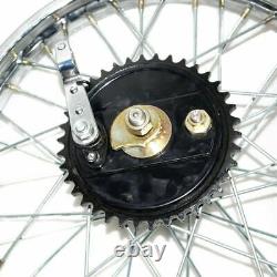 New Royal Enfield Wheel Rim 19 Half Width Hub Rear Complete Assembly