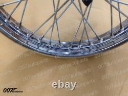 New Royal Enfield Wheel Rim 19 Half Width Hub Rear Complete Assembly