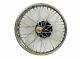 Newvintage 19 Rear Wheel Rim Complete With Spoke Half Width Hub Bsa, Norton, Re