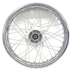 OEM Honda 16 Complete Rear Rim Wheel Spokes 2014-21 CRF 125FB Big Wheel