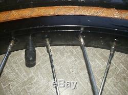 OLD SCHOOL BMX ARAYA 7X RIMS 20 X1.75 36 HOLE BLACK VTG Wheels Tires complete