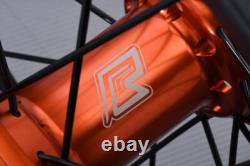 Orange Enduro Rear Wheel / Rim Complete For KTM EXC 300 2024-X 2,15x18