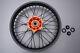 Orange Off-road Mx Rear Wheel / Rim Complete Ktm Xc 125 2021-2022 2,15x19