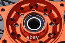 Orange Off-Road Rear Wheel / Rim Complete HUSABERG TE 250 2011-2014 2,15x19