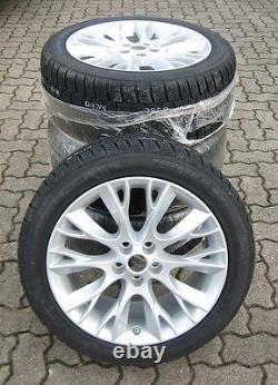 Original Jaguar XF 18 Lyra Winter Complete Wheels New Pirelli Wheels Tyre