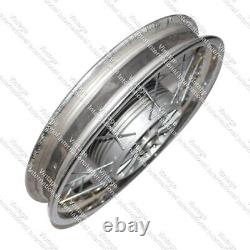 Pair Complete 16 Wm2 For Jawa 250 350 Cw 36 Holes Wheel Rim With Spoke New