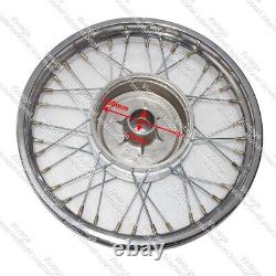 Pair Complete 16 Wm2 Jawa 250 350 Cw 36 Holes Wheel Rim With Spoke @US