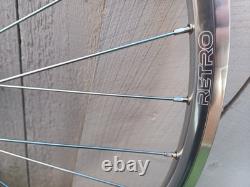Pair of Halo Retro Wheels Complete. Comes with Suntour skewers