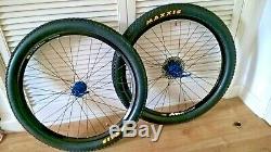 Quality Wheels 26' Complete Wheelset Mtb 26' Hope Pro 2 Hubs, Mavic Rims