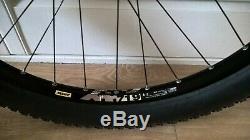 Quality Wheels 26' Complete Wheelset Mtb 26' Hope Pro 2 Hubs, Mavic Rims