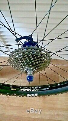 Quality Wheels 26' Complete Wheelset Mtb 26' Hope Pro 2 Hubs, Mavic Rims