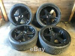 Range Rover Hse Momo L322 Front Rear Set Wheel Rim And Tire 22 Inch 22 03-05