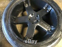 Range Rover Hse Momo L322 Front Rear Set Wheel Rim And Tire 22 Inch 22 03-05