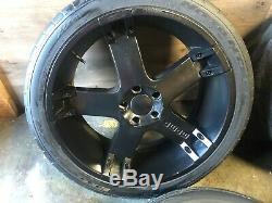 Range Rover Hse Momo L322 Front Rear Set Wheel Rim And Tire 22 Inch 22 03-05