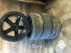 Range Rover Hse Momo L322 Front Rear Set Wheel Rim And Tire 22 Inch 22 03-05