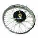 Rear Wheel Rim 19'' Complete & Spoke Half Width Hub Fit For Royal Enfield Bsa