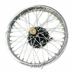 Rear Wheel Rim 19'' Complete With Spoke Half + Hub For Royal Bullet BSA Bike GEc