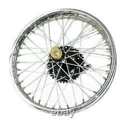 Rear Wheel Rim 19'' Complete With Spoke Half Width Hub Royal Enfield BSA