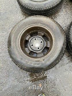 Reliant Scimitar GTE Alloy Wheels 14 -Tyres Are Completely Knackered. Barn Find