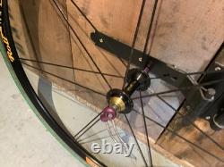 Retro Rolf Vector Pro Wheelset Complete, Vintage, 700c, Black Tubs