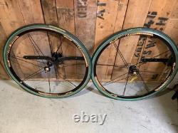 Retro Rolf Vector Pro Wheelset Complete, Vintage, 700c, Black Tubs