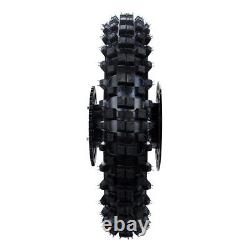 Rim tube tire 80/100-12 3.00-12 12-15MM axle 12Complete rear wheel For small